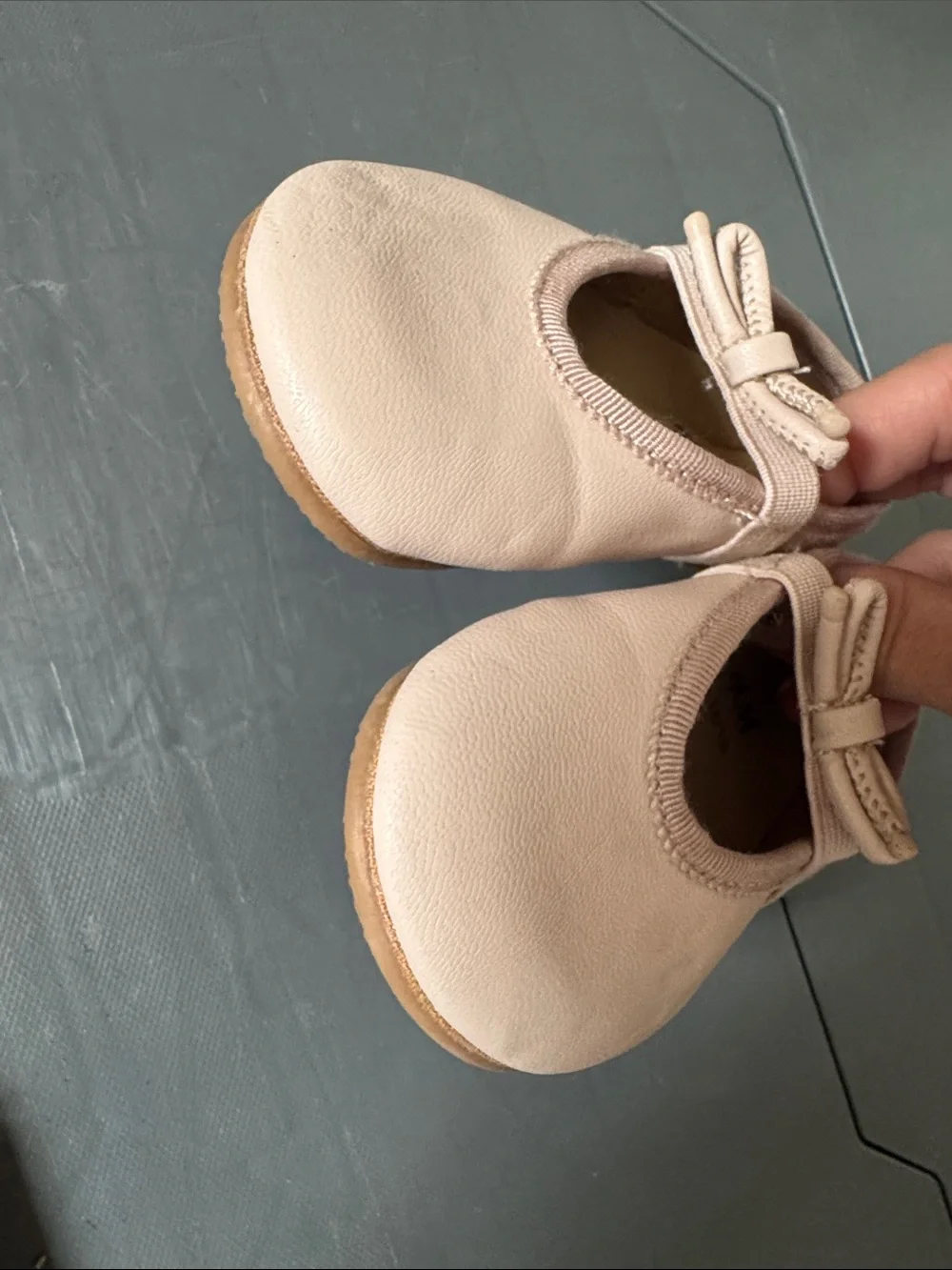 H&M Girls' Blush Bow Mary Jane Shoes